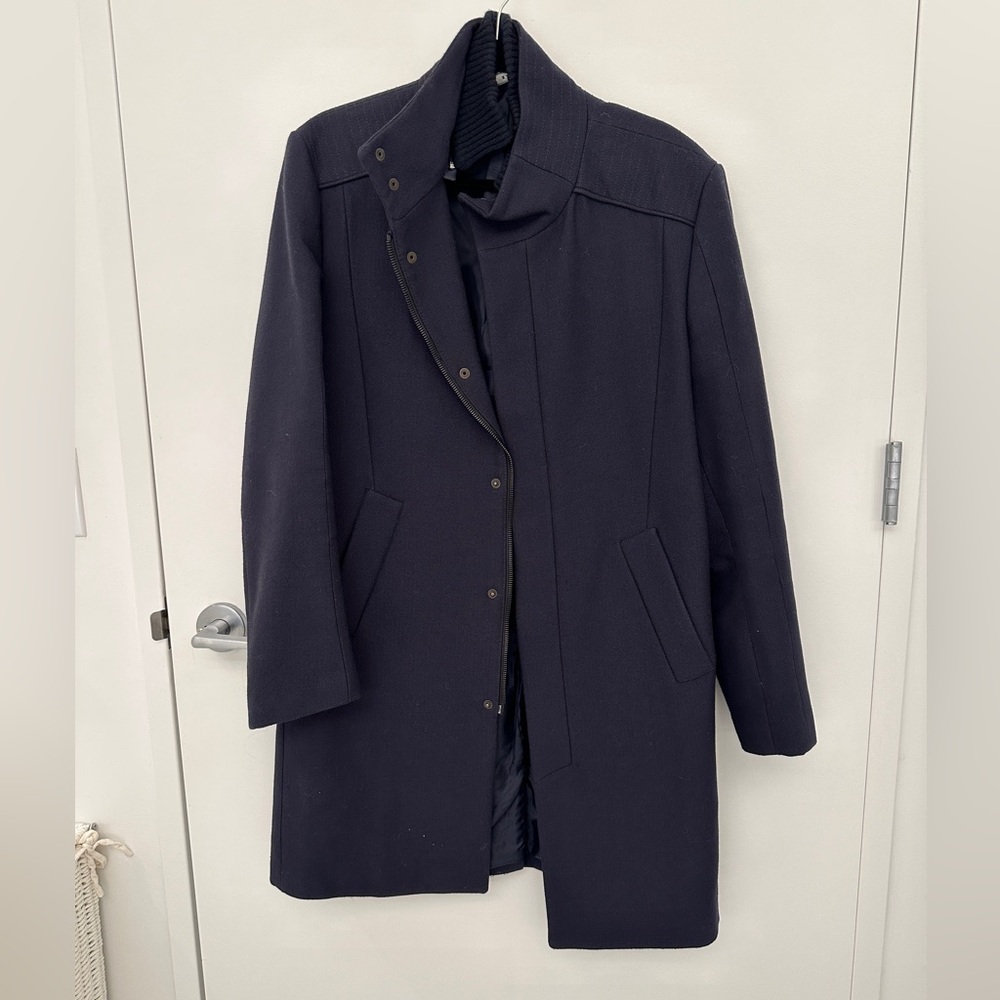 ZARA MAN navy coat